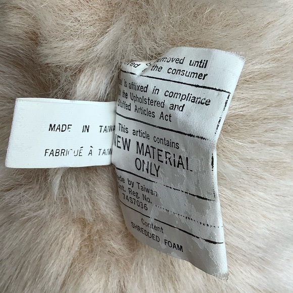 Vintage EATON Plush Dog 13.5 inch Sitting Stuffed Animal Dog w EATON Chest Tag - Picture 14 of 15